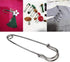 Pack of 30 Large Safety Pins, 2.76" Heavy Duty Blanket Pins Bulk Steel Spring Lock Pins Fasteners for Blankets Crafts Skirts Kilts Brooch Making...