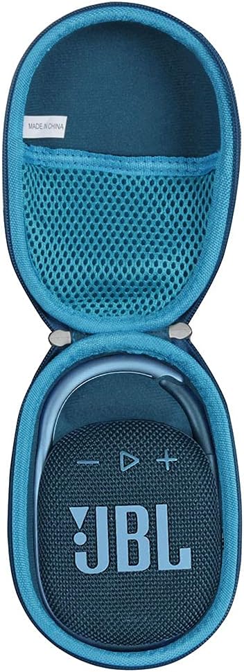 Hard Travel Case for JBL Clip 4 - Portable Mini Bluetooth Speaker (Blue)...