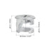 Cam Lock Nut for Furniture, 8pcs 12x10mm Joint Connector Locking Nuts Furniture Connecting Cam Fittings...