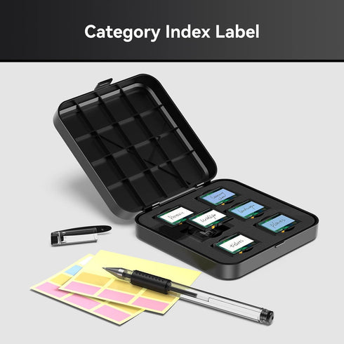 SD Card Holder Waterproof, Yottamaster 28 Slots Memory Card Case Holder with Labels for 6 SD Cards and 22 TF Cards Protective Case Anti-shock Memo...
