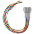 8 Pin Male and Female Connector Headlight Harness Pigtail Wiring Plug kit Fit for Nissan 350z Auto Wiring Harness Connector...