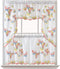 GOHD 3pcs Kitchen Curtain/Cafe Curtain Set, Farmhouse Air-Brushed by Hand of Flying Butterfly Design. (Swag and 24 inches Tiers Set)...
