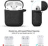 for Airpod Case & Airpods 2nd Generation Case Leopard Engraved Skin Cover Compatible with AirPods 2nd/1st Charging Case,Cute Soft Silicone Full Pr...