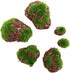 6Pcs Foam Moss Green Hay Stone DIY Family Garden Decoration Vase Glass Moss Miniature Landscape Artificial Plant...