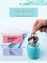 Mini 7 oz Stainless Steel Water Bottle, Small Vacuum Insulated Water Bottle Leak Proof Sport Tumbler Cup Hot and Cold Water Bottle for Women Girls...