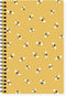 Fringe Studio "BEES 5.625" x 8.75" SLIM PAPERBACK SPIRAL JOURNAL - 120 PAGES (931037)...