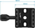 Haoge CP-51 50mm Screw Knob Clamp Adapter for Quick Release QR Plate Camera Tripod Ballhead Monopod Ball Head Fit Arca Swiss...