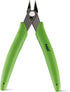 KATA 5 Inch Micro Wire Cutter, Precision Mini Flush Cutters and Clean Cut Pliers for Electronics, Model, Jewelry, Model Kits, Green...