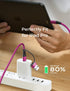 AINOPE USB C to USB C Cable 10FT iPad Pro Charger Cable Sturdy Nylon Braided C Charger Cable Fast Charging Compatible with iPhone15 Pro Max iPad P...