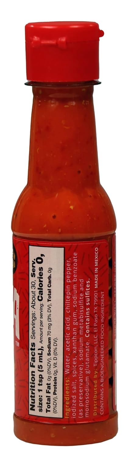 La Perrona Hot Sauce Variety | Chiltepin, Roasted, Green and Negra | 5 Ounce Bottles | Handmade | Salsa Picante 4 Pack...