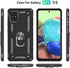 Samsung A71 5G Case, A71 5G Phone Case with Screen Protector, Military Grade Protective Cases with Ring for Samsung Galaxy A71 5G (Black)...