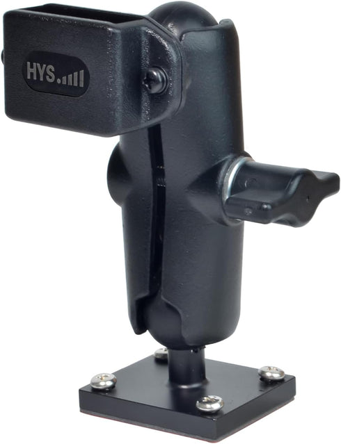 HYS Heavy Duty Drill Base Handheld Radio with Belt Clip Mount, Secure Grip,Versatile Compatibility, Professional-Grade Durability, Easy Installati...