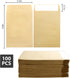 100 Pack Coin Envelopes 3.23"×4.53", Kraft Small Coin Envelopes, Brown Kraft Small Envelopes,Fully sealed seed envelope; Seed Envelopes, Mini Enve...