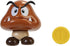 Super Mario Action Figure 4 Inch Goomba Collectible Toy with Coin Accessory...