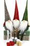 3pcs new Christmas decoration long legs Rudolph doll Christmas children gift hotel mall window decoration...