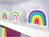 Carson Dellosa 150 Piece Rainbow Fun Bulletin Board Cutouts, Heart, Star, Emoji, Rainbow Bulletin Board, White Board, and Door Decorations, Rainbo...