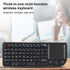 2.4G Pocket Mini Keyboard Mini USB Keyboard with Touchpad Mouse for Windows 2000 / XP/Vista / 7 / OS 10.x...