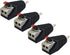 Poyiccot Speaker Wire to RCA Adapter Converter, RCA to Speaker Wire Adapter Subwoofer Phono Male to AV 2 Screw Terminal Video Audio Spring Press T...