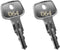 Key for Thule Key Replacement,for Roof Racks, Carriers, Crossbars Key etc,(Codes N064)...