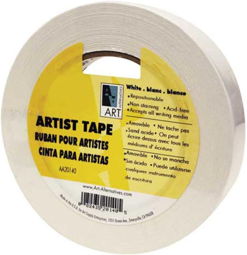 Economy White Artists Tape 1/2In X 60Yds...