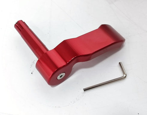 Thumb Throttle Lever Anti-slip CNC Aluminum Control Replacement Compatible with Polaris Scrambler Sportsman 550/570/850/1000 2009-2018 (Red)...
