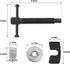 Car Brake Piston Wind Back Tool, 3pcs/Set Brake Caliper Piston Rewind Tool, Auto Rear Brake Pad Wind Back Tool, Brake Caliper Wind Back Tool for R...