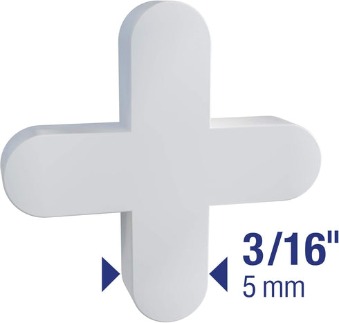 QEP 3/16" Traditional Flexible Tile Spacers (300-Pack)...
