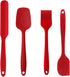 Silicone Spatula Set, Nonstick Cookware Heat Resistant Scrapers Kitchen Utensils for Baking, Cooking, Cake Frosting Spatula, Rubber Spatulas Spoon...