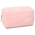 Makeup Bag Plush Cosmetic Bag Cute Aesthetic Makeup Bag Pink Makeup Pouch Travel Toiletry Bag Organizer Soft Makeup Brushes Accessories Storage Ba...