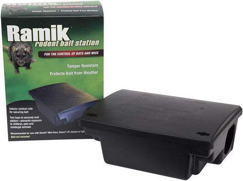 Neogen 000550 Rodent Bait Station, Black...