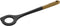 STAUB Risotto Spoon, Cooking Utensil, Perfect for Stirring and Serving Risotto, Durable BPA-Free Matte Black Silicone, Acacia Wood Handles, Safe f...
