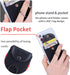 Credit Card Holder for Back of Phone with Ring Stand Stick on Phone Wallet Ultra-Slim Self Adhesive RFID Blocking Ring Pocket Wallet(Finger Ring P...