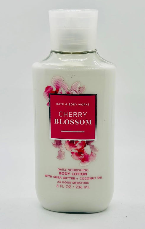Bath & Body Works Signature Collection Cherry Blossom Body Lotion 8 Fl. Oz. New Packaging...