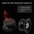 uxcell 2pcs Lid Knobs Pans Pots Cover Grip Lids Replacement Heat Resistance Plastic Knob Handle for Kitchen Bakeware Assessories Cover Black Great...