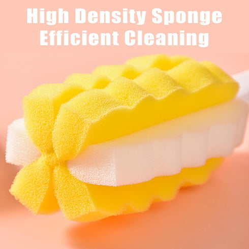 8PCS Bottle Brush Replacement Sponge Heads Environmental Protection Cup Cleaner Brush Sponge Replacement Heads Suitable for INVODA Sponge Bottle B...