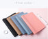 A5 PU Leather Binder Cover Standard 6 Holes Refillable Notebook Cover Round Ring Professional Loose Leaf Organizer Planner Cover...