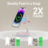 2024 Version 3 in 1 30W Supper Fast Wireless Charging Station for iPhone Apple Watch AirPods, Magnetic Charger Stand Dock Multiple Devices for 15/...