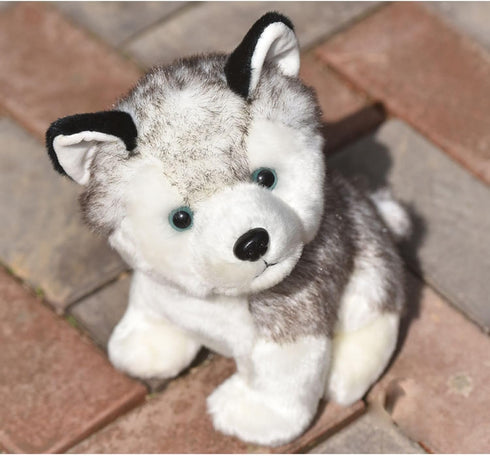 Plush Husky Dog Stuffed Animals Puppy Toys Dolls Gifts for Kids Boys Girls 8 Inches...