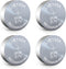EEMB 4PACK LIR1454 Rechargeable Battery 3.7V Lithium-ion Button Batteries Coin Cell Battery for Earphone Wearable Device Watch...