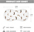 Basset Hound Dog Pattern Muslin Burp Cloths for Baby 1 Pack Soft 100% Cotton Baby Washcloths Bibs for Boy Girl...