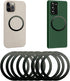 Metal Sticker 360, 8 Pack Magnetic Ring for Upgrade Phone, Case, Accessories, iPad and Kindle, Universal Wireless Charging Conversion Kit for Cell...