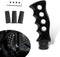 1 PC Car Manual Gear Shift Knob, Knife Handle Decoration Comfortable Grip Modified Gear Shifter with Adapter, Resin + Metal Gear Lever Wave Stick ...