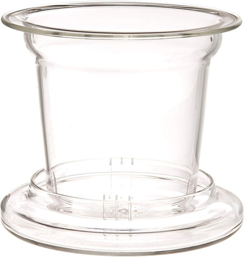 Teabloom Universal Glass Tea Infuser with Dual-Purpose Lid/Coaster – Hygienic, Non-Toxic Glass Filter for Loose Tea Leaves – Lead-Free & Cadmium-F...