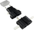 ROAD WARRIOR Universal Travel Plug Adapter Europe/UK/Australia/USA/India/China Compact Does Not Convert Voltage RW101BK Black...