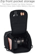 DOMISO Soft Padded Camera Case Water-Resistant with Adjustable Shoulder Strap and Side Pockets Small Camera Bag Carrying Storage Bag, Black...