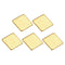 DMiotech 5 Pack 12 x 12 x 1mm IC Chips Heatsink Copper Pad Thermal Kit Cooler Shim for PC Laptop...