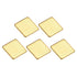 DMiotech 5 Pack 12 x 12 x 1mm IC Chips Heatsink Copper Pad Thermal Kit Cooler Shim for PC Laptop...