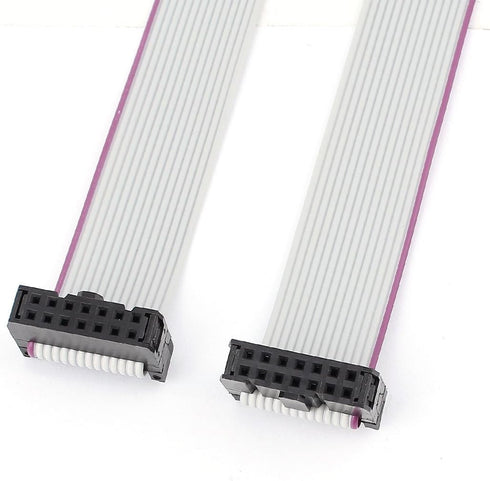 uxcell IDC 14-Pin Female to Female Connector Hard Driver Flat Ribbon Cable...
