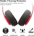 Adhiper Silicone Ear Pads Cover Protector for Beats Studio 3 Headphone Cushions,Sweat-Proof and Washable Ear Cushions Cover for Beats Studio 3 Hea...