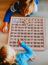 Wooden Toys Hundred Board Montessori 1-100 Consecutive Numbers Educational Game Early Childhood Toy for Kids with Storage Bag (Counting & Math)...